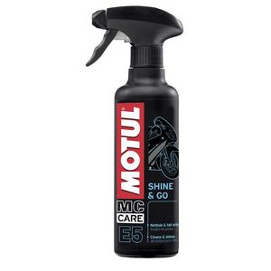 Sprej k ošetření plastů Motul E5 Shine and Go 400 ml