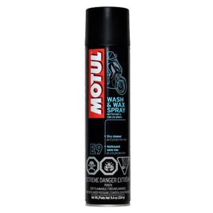 Sprej k ošetření plastů Motul E9 Wash Wax 400 ml