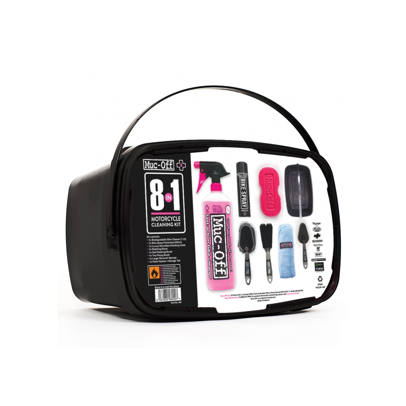 Muc-Off 8 in 1 Motorcycle Cleaning Kit