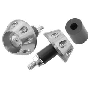 Koncovky do řídítek Vicma - stříbrné