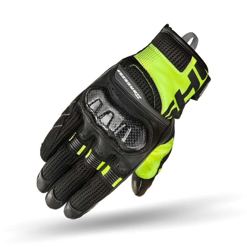 Rukavice na motorku Shima X-Breeze 2 černo-fluo žluté