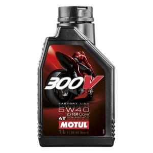 Olej Motul 300V 4T FL Road Racing 5W40 1 l výprodej