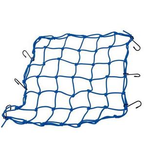 Moto síťka na motorku - Pavouk - modrý