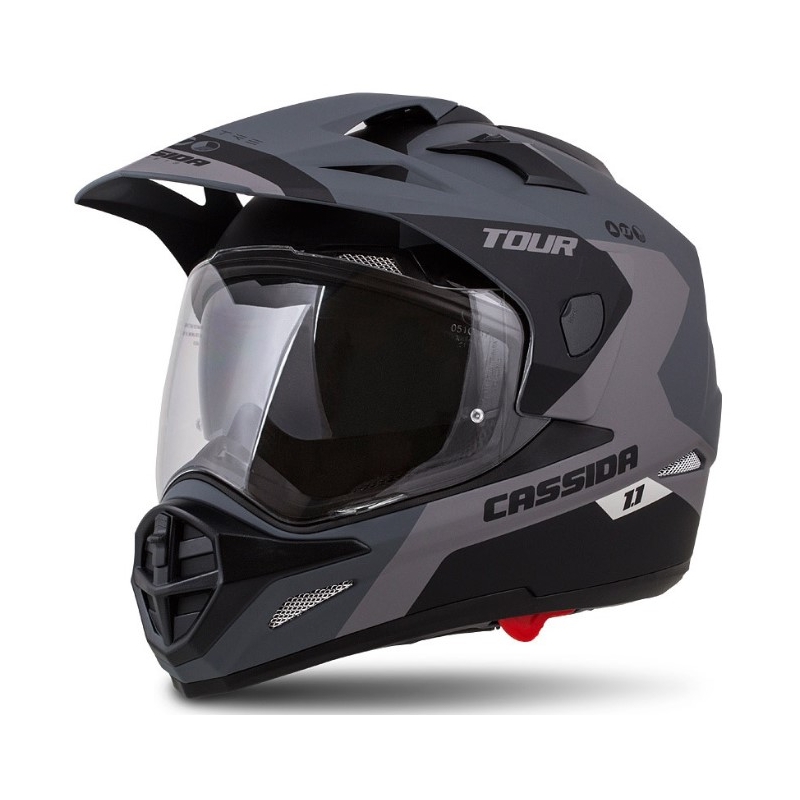 Enduro přilba Cassida Tour 1.1 Spectre černo-šedá výprodej