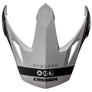 Kšilt pro přilbu Cassida Tour 1.1 Spectre černo-šedý