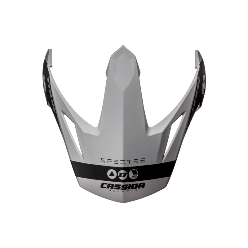 Kšilt pro přilbu Cassida Tour 1.1 Spectre černo-šedý