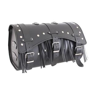 Kožený moto kufr na motorku Chopper RSA-9C - délka 48