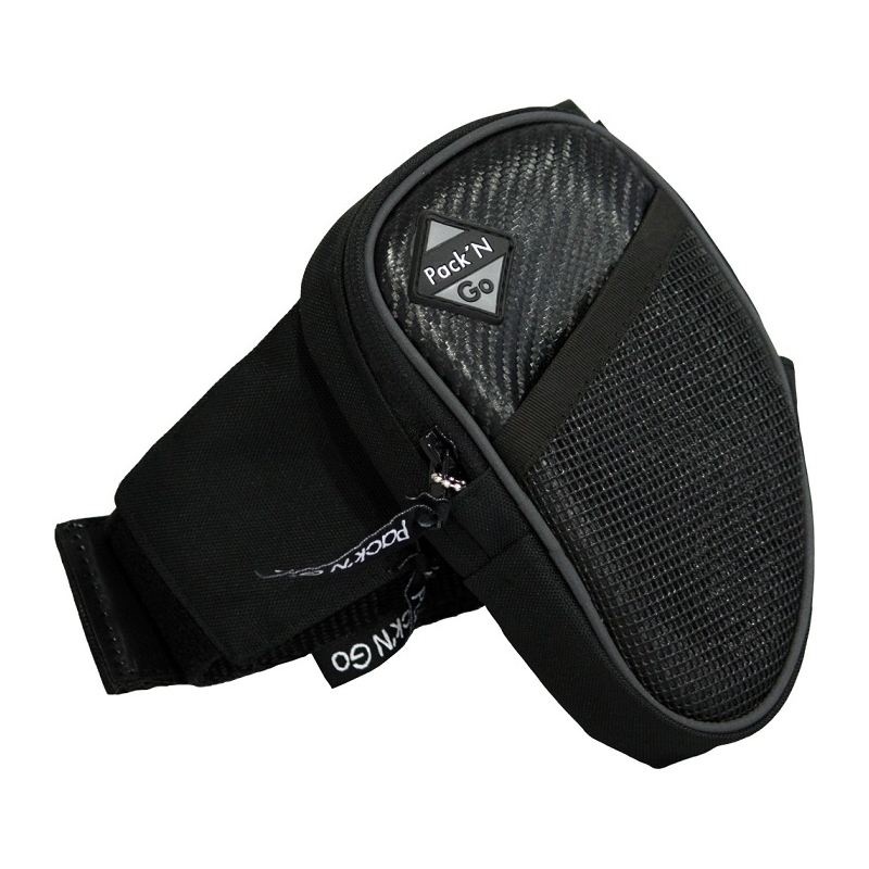 Kapsička na stehno Pack´N GO Carbon Leather