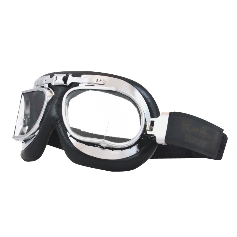 Brýle na moto Rusty Pistons 7730 stříbrné