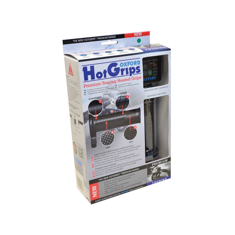 Vyhřívané rukojeti na moto Oxford Hotgrips Premium Touring