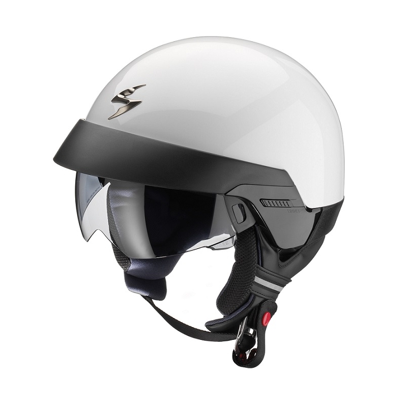 Přilba na moto Scorpion EXO-100 bílá vypredaj výprodej